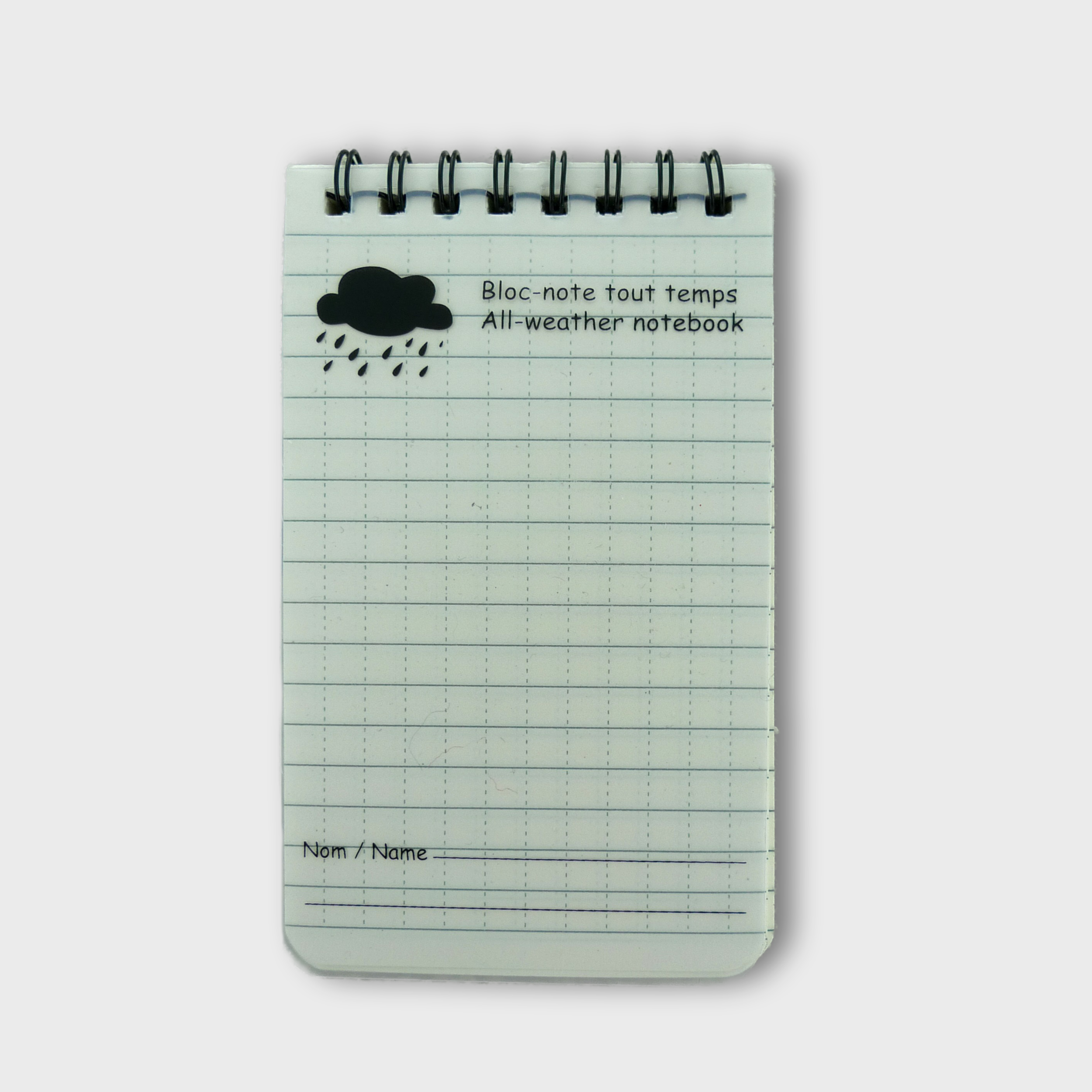 Carnet Bloc note tout temps
